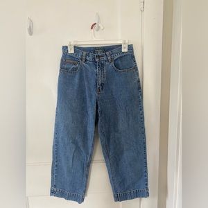 Eddie Bauer cropped jeans